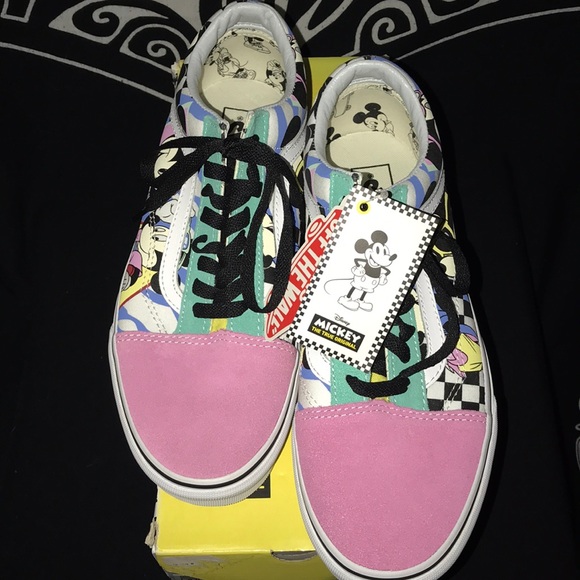 Vans Old School Mickey Mouse retro new dead stock - Picture 2 of 5